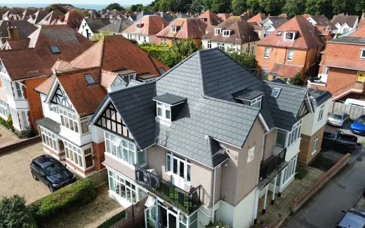 Drone Roof Survey by Up Top Roofing