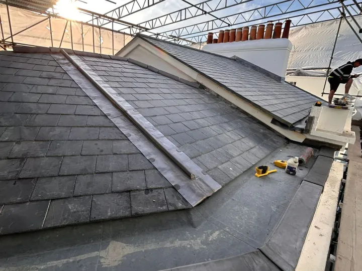 Natural Slate Roof Replacement in Swanage