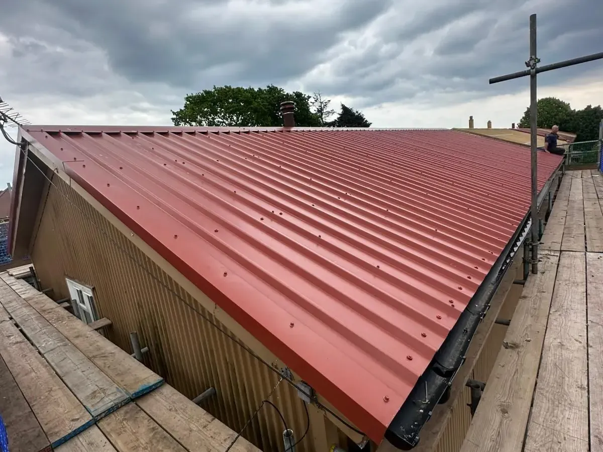 Slinn Road Commercial Roof Replacement in Bournemouth completed roof project