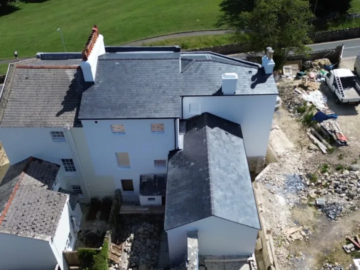 Spanish ESCO 100 Natural Slate Roof in Swanage