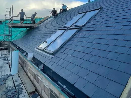 Natural Slate roof finish