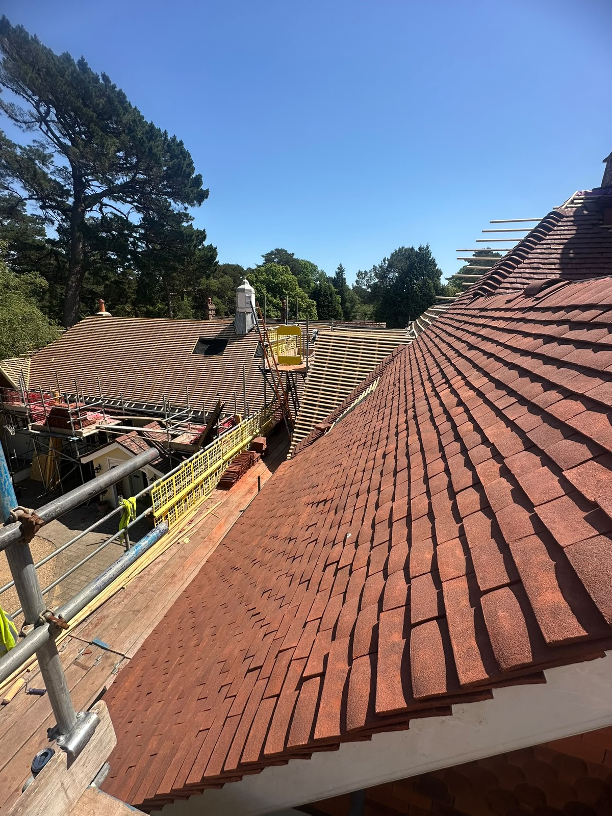 Clay & Plain Tiles roof finish