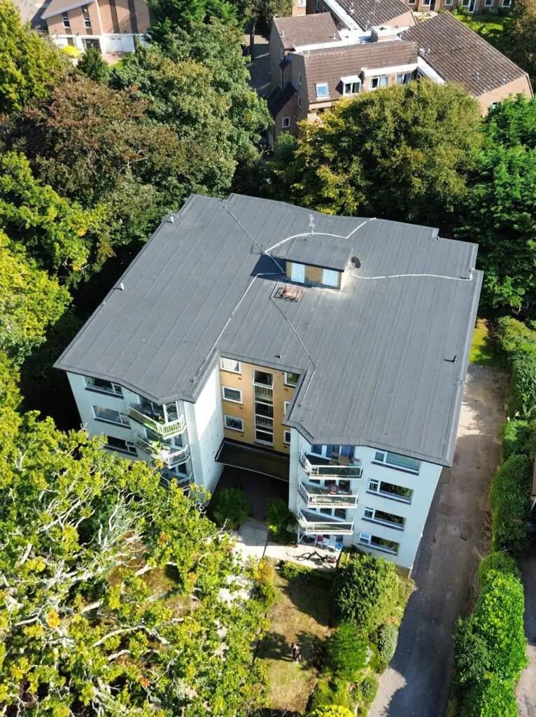 Large flat roofing services Bournemouth by Up Top Roofing