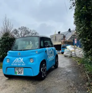 Meet Herbie - The greenest member of Up Top Roofing & Scaffolding