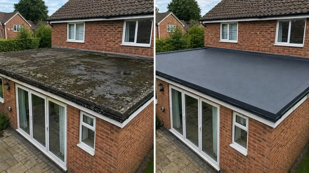 flat-roof-repair-vs-replacement-comparison